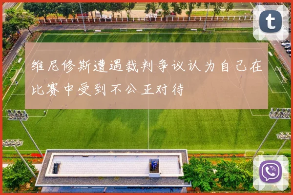 维尼修斯遭遇裁判争议认为自己在比赛中受到不公正对待